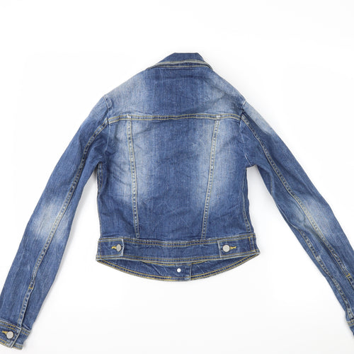 Cherokee Womens Blue  Denim Jacket  Size 6