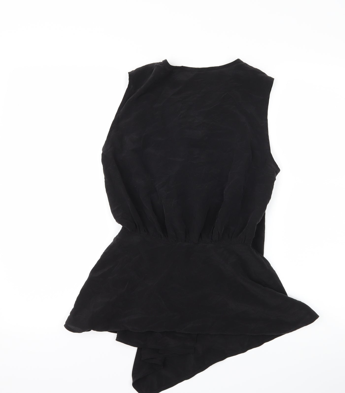 Jigsaw Womens Black   Wrap T-Shirt Size 8