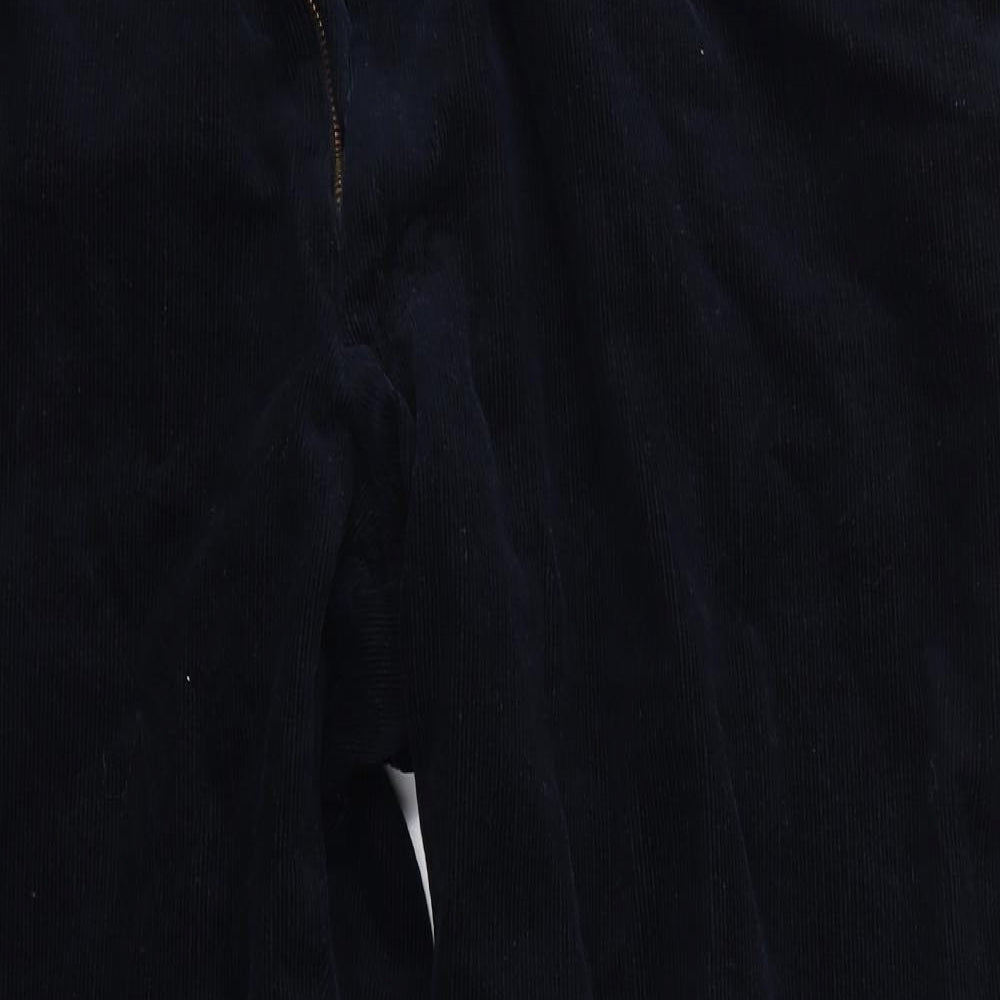 Marks and Spencer Mens Blue  Corduroy Trousers  Size 48 L29 in
