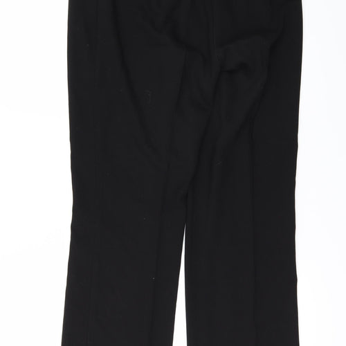 Marks and Spencer Womens Black   Trousers  Size 12 L28 in