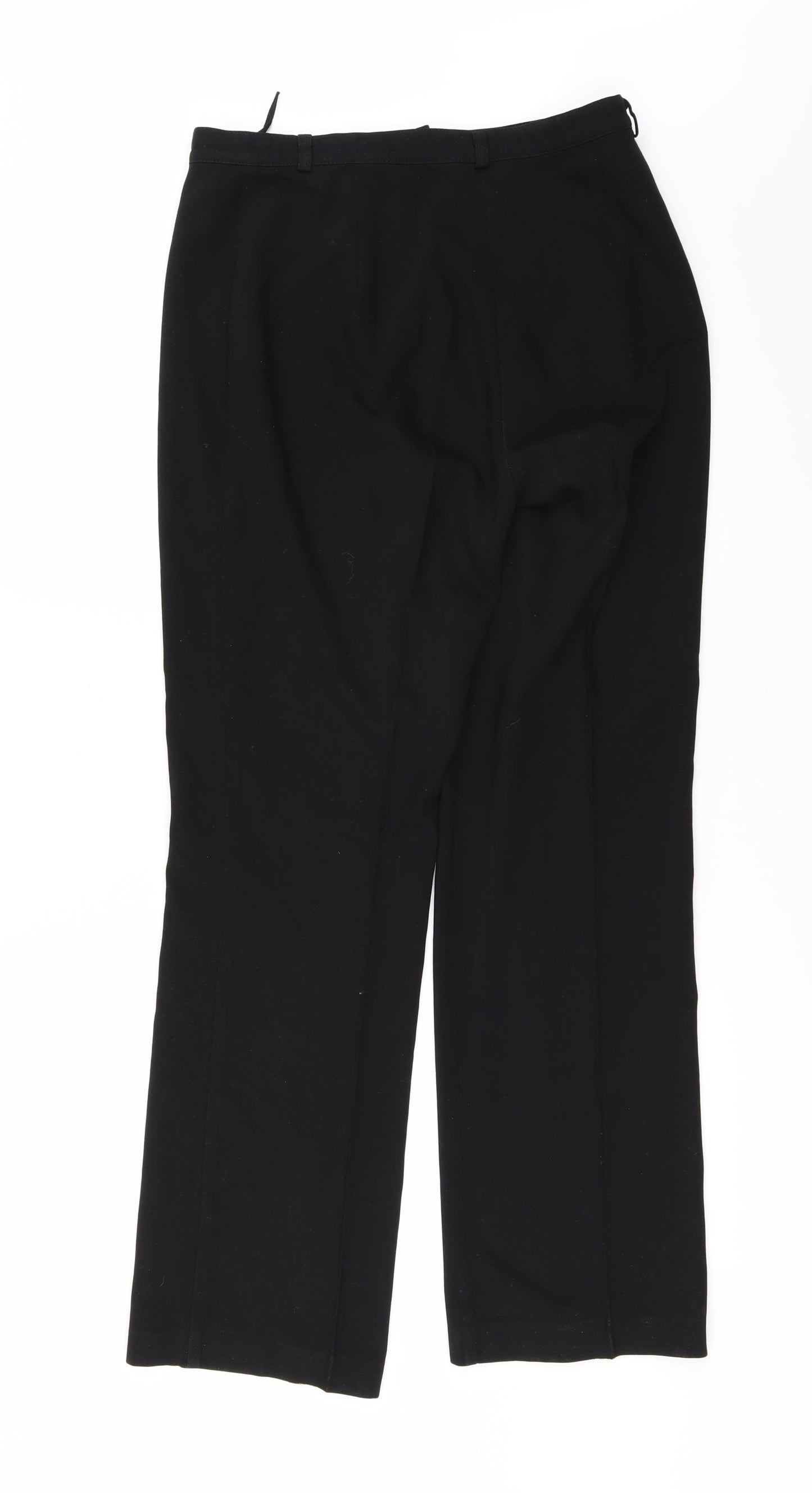 Marks and Spencer Womens Black   Trousers  Size 12 L28 in