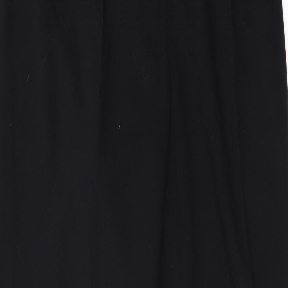 Marks and Spencer Womens Black   Trousers  Size 12 L28 in