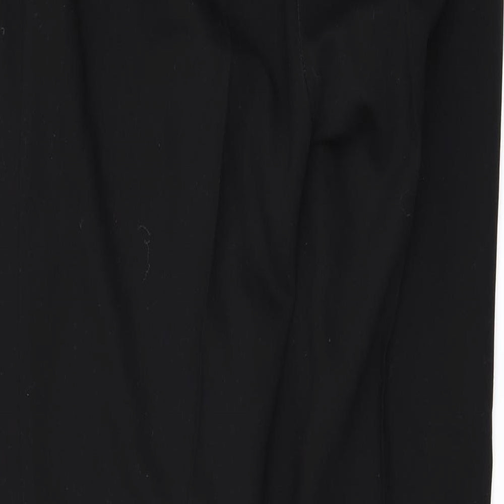 Marks and Spencer Womens Black   Trousers  Size 12 L28 in