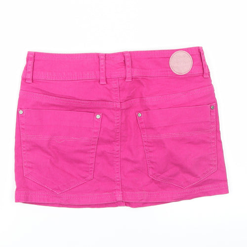 Bershka Womens Pink   A-Line Skirt Size 6