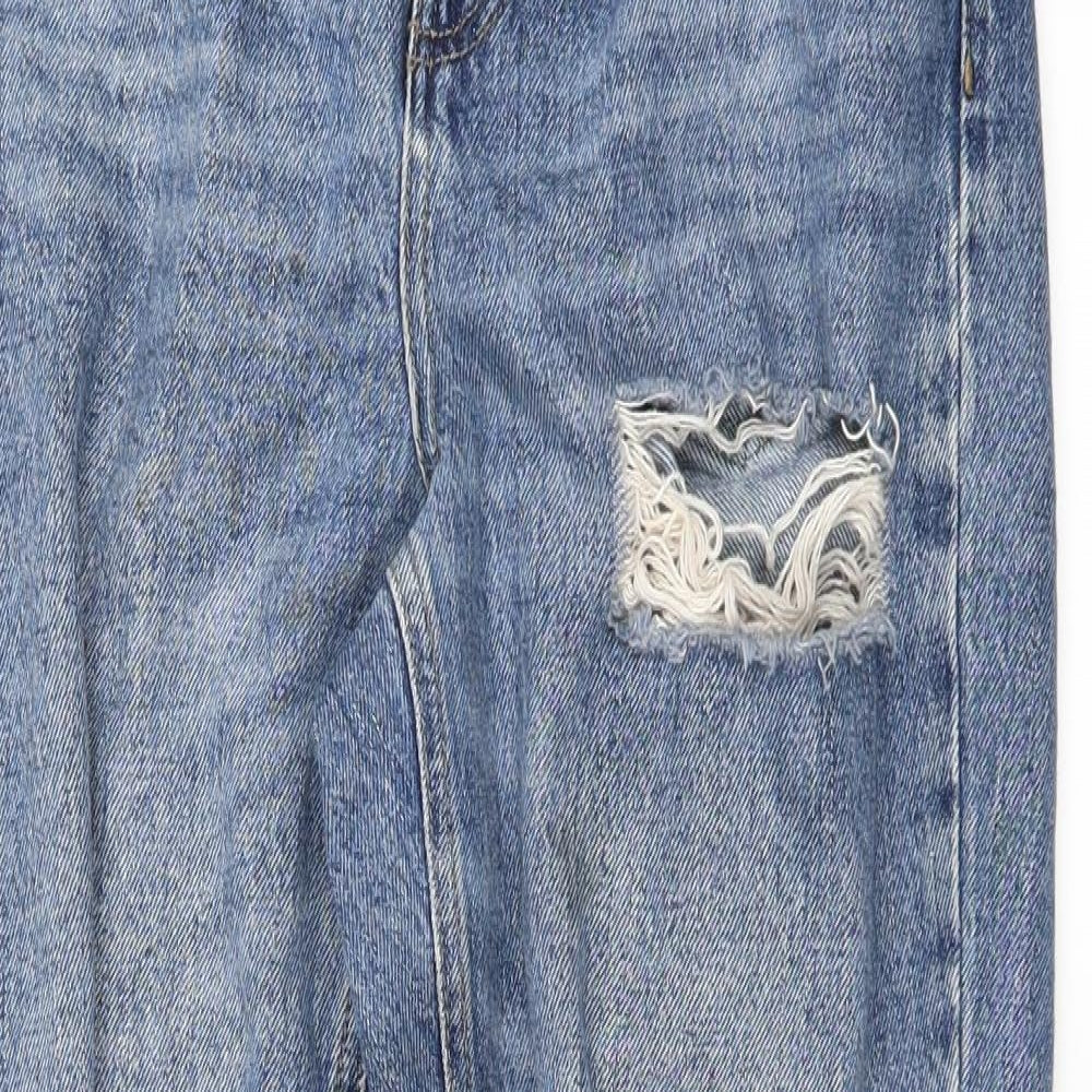 Topshop Womens Blue   Mom Jeans Size 30 L26 in