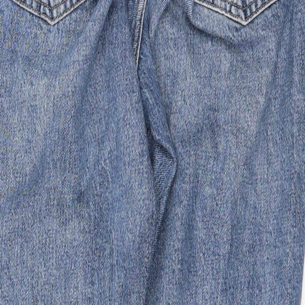 Topshop Womens Blue   Mom Jeans Size 30 L26 in