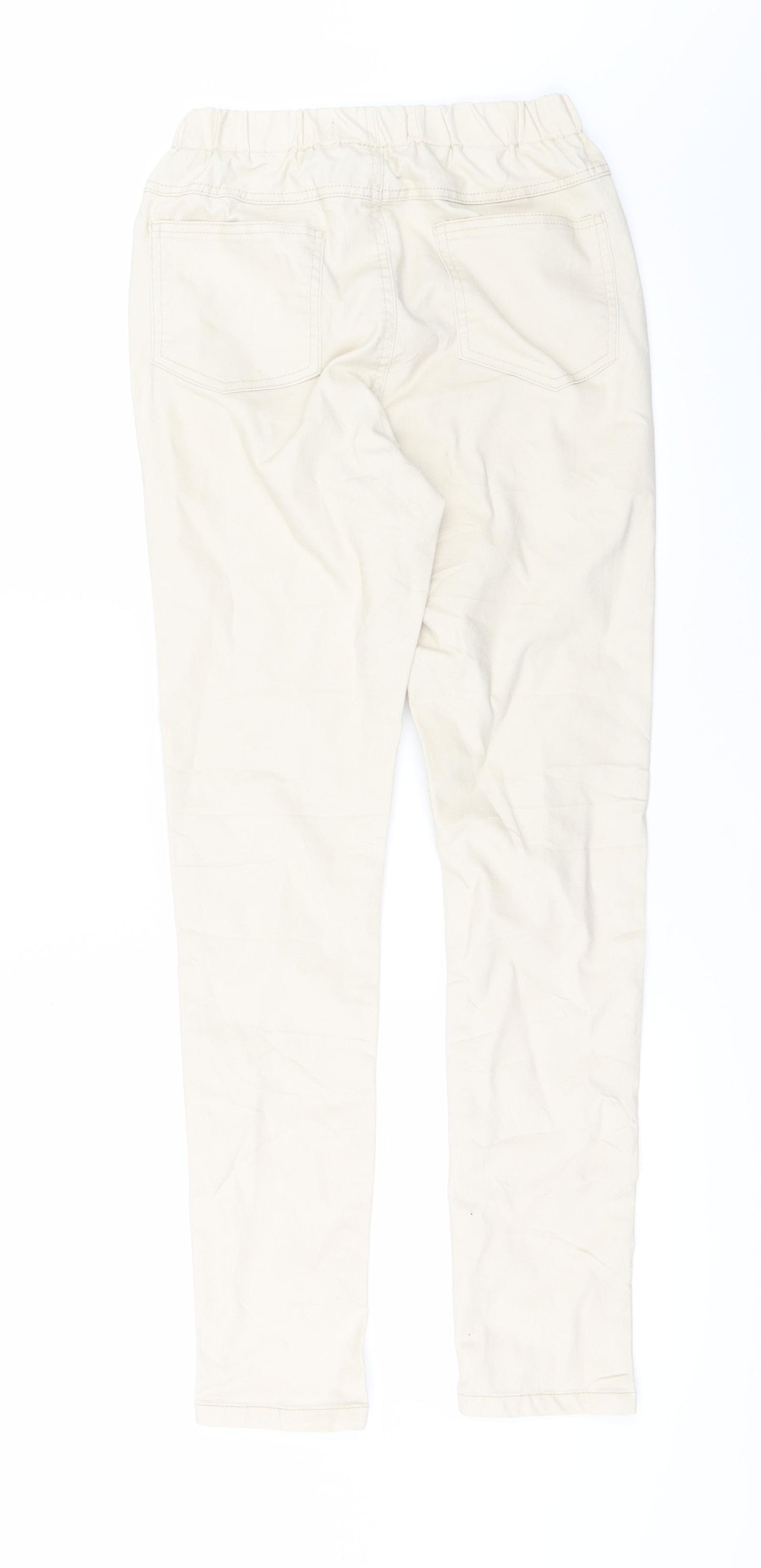 Preworn Womens White   Jegging Jeans Size 8 L26 in