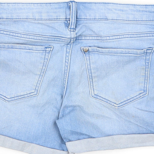 DenimCo Girls Blue   Cut-Off Shorts Size 7-8 Years
