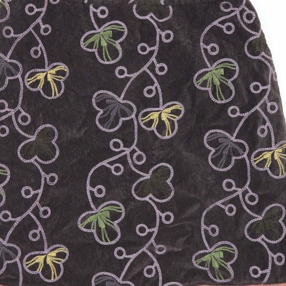 White Stuff Womens Brown   A-Line Skirt Size 10