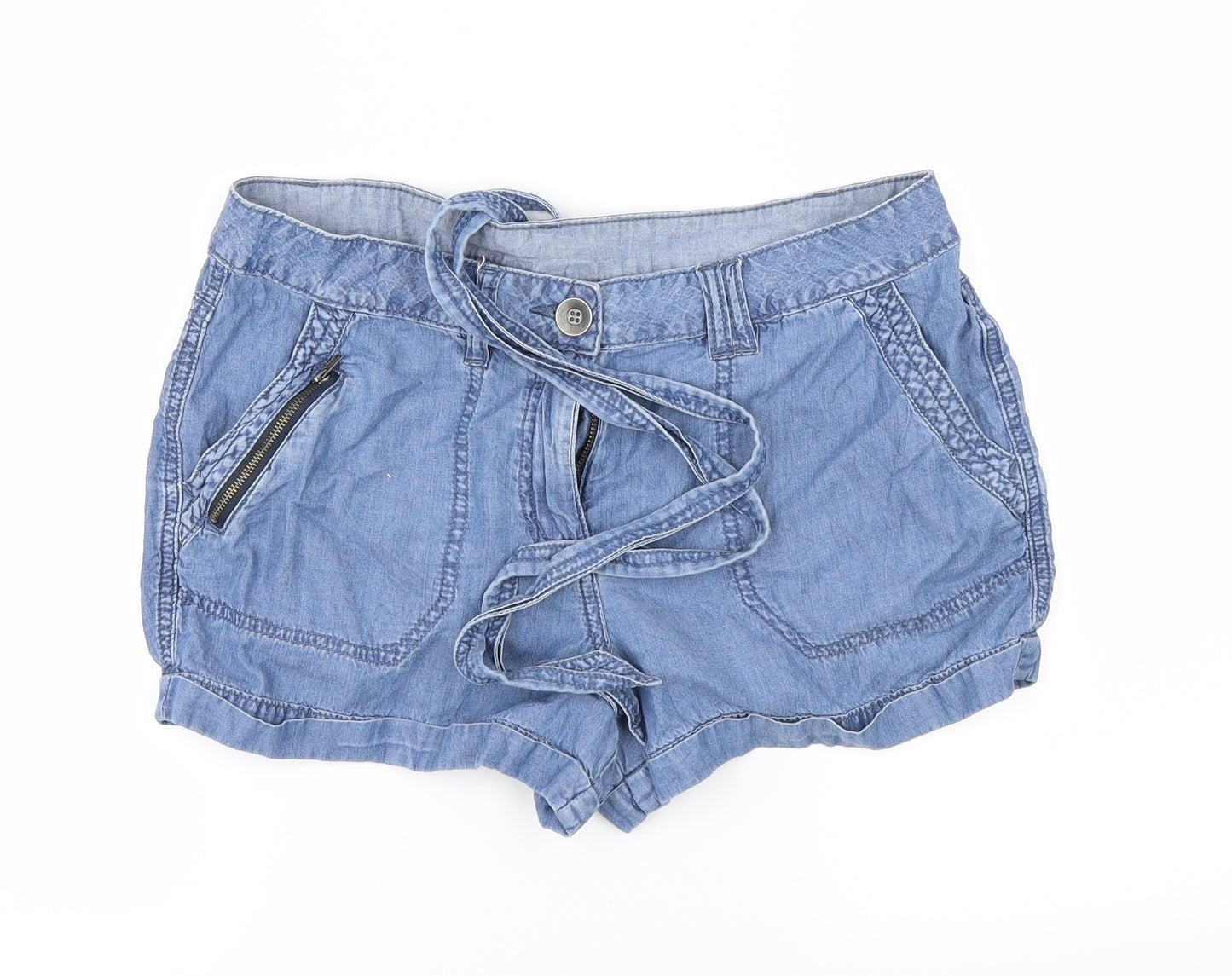 George Womens Blue  Denim Cut-Off Shorts Size 10