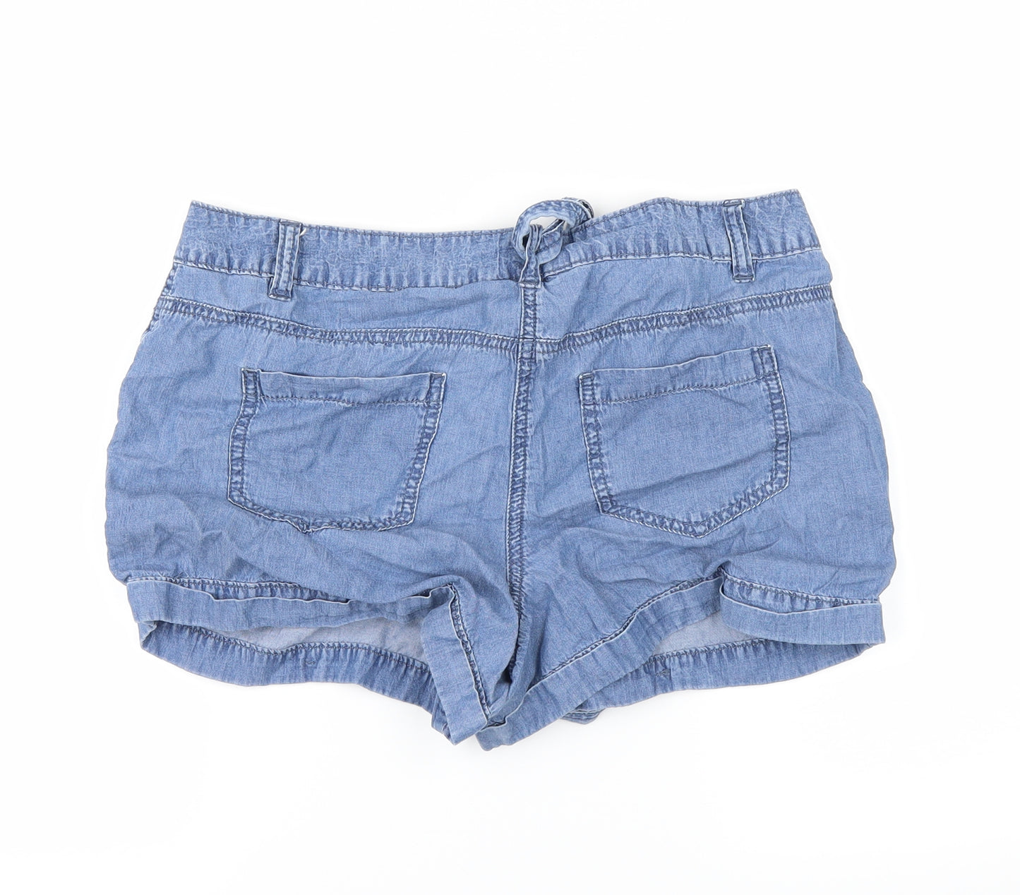 George Womens Blue  Denim Cut-Off Shorts Size 10