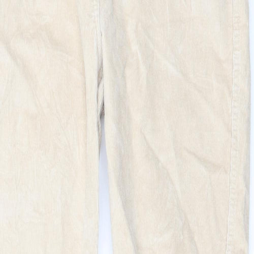 Cotton Traders Womens White   Straight Jeans Size 14 L30 in