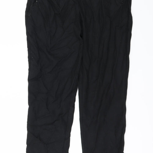 Dorothy Perkins Womens Black   Trousers  Size 8 L25 in