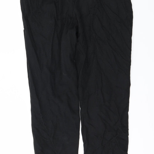 Dorothy Perkins Womens Black   Trousers  Size 8 L25 in