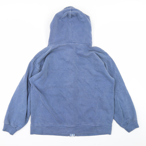 Avalon Mens Blue   Full Zip Hoodie Size S
