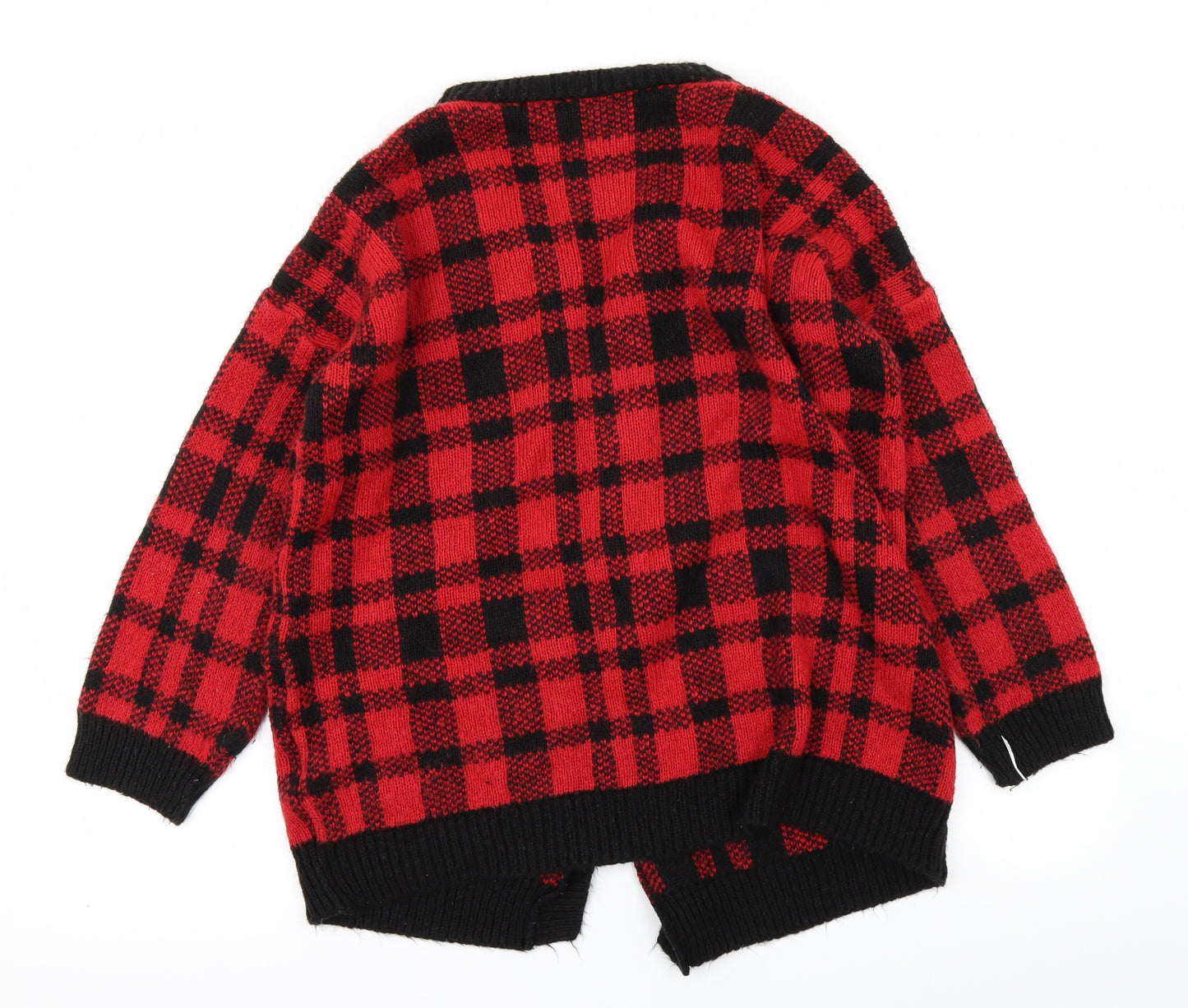 New Look Girls Red   Cardigan Jumper Size 10-11 Years