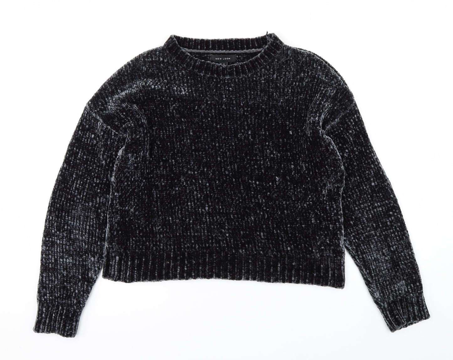 New Look Womens Black   Pullover Jumper Size M