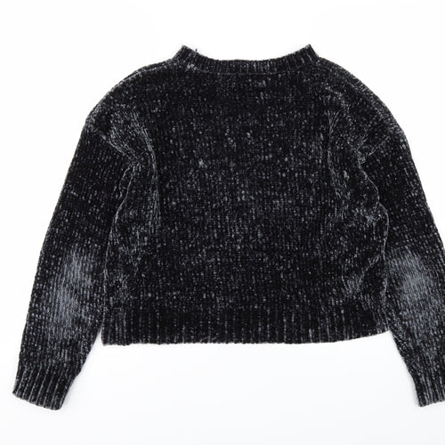 New Look Womens Black   Pullover Jumper Size M
