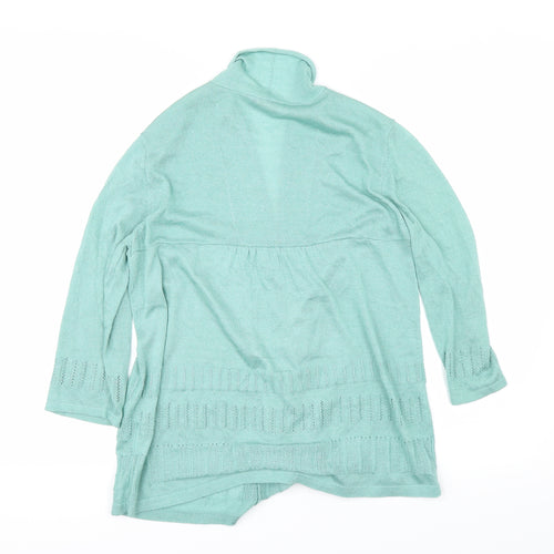 harry Womens Blue   Cardigan Jumper Size S