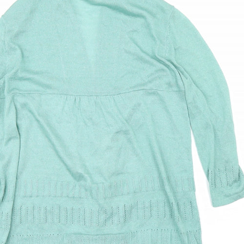 harry Womens Blue   Cardigan Jumper Size S