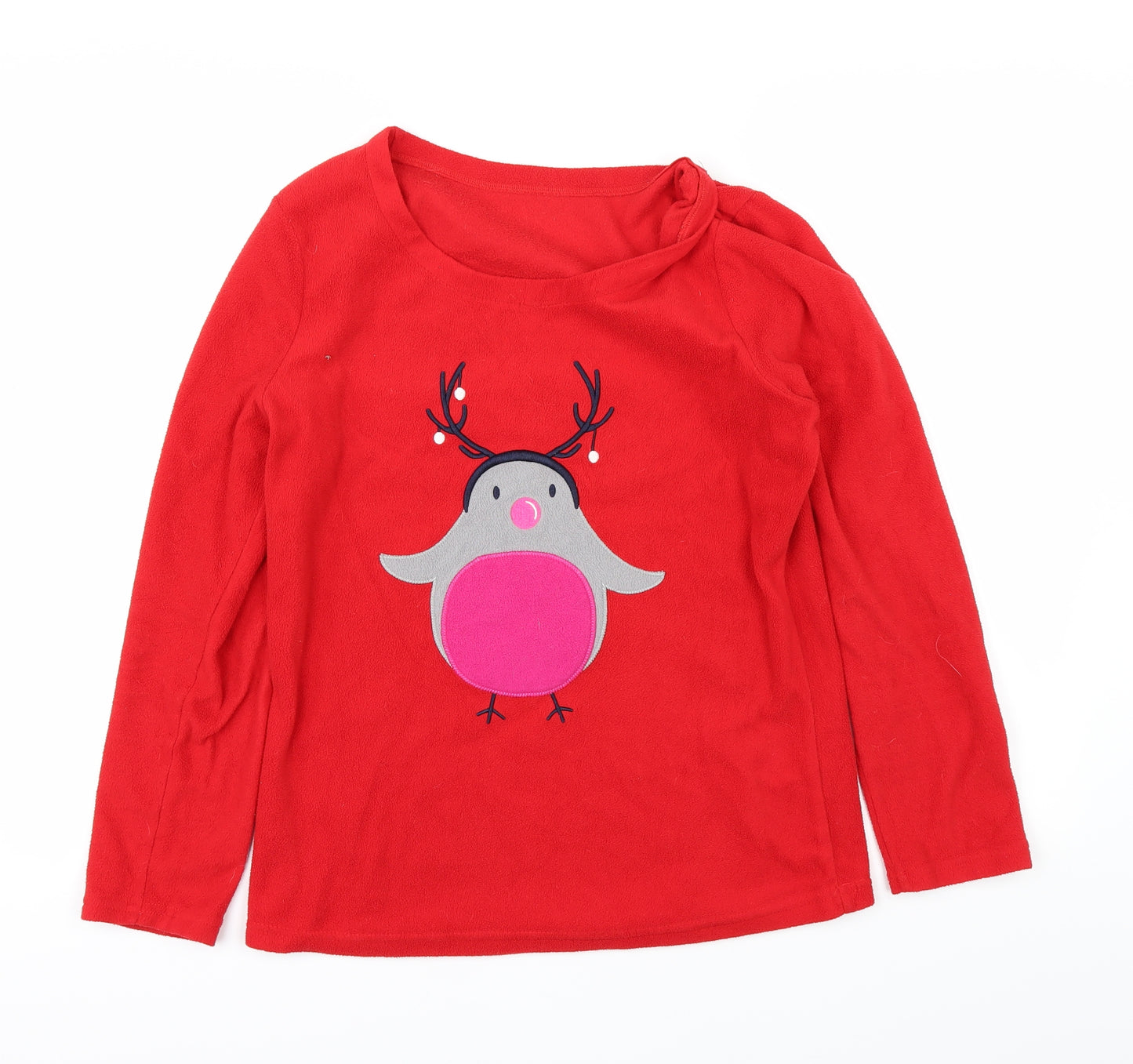 George Womens Red   Pullover Jumper Size 8