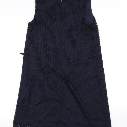 Atmosphere Womens Blue   Shift  Size 10  - Lace