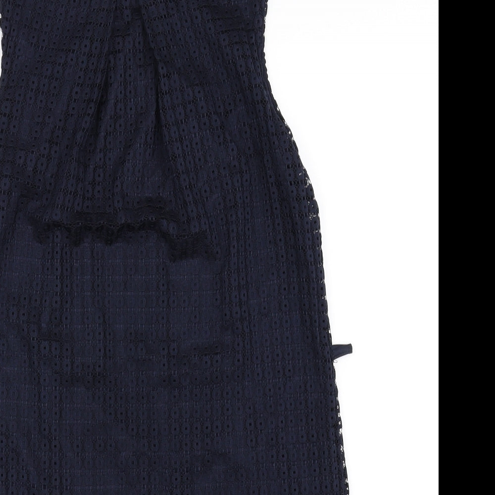 Atmosphere Womens Blue   Shift  Size 10  - Lace