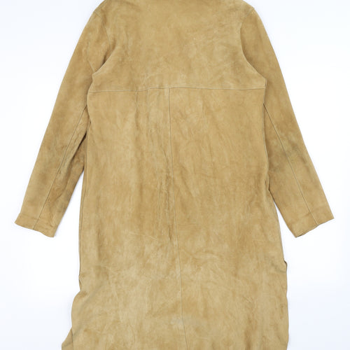 me and maya Womens Brown   Trench Coat Coatigan Size L