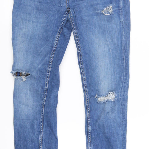 Zara Womens Blue   Cropped Jeans Size 26 L26 in