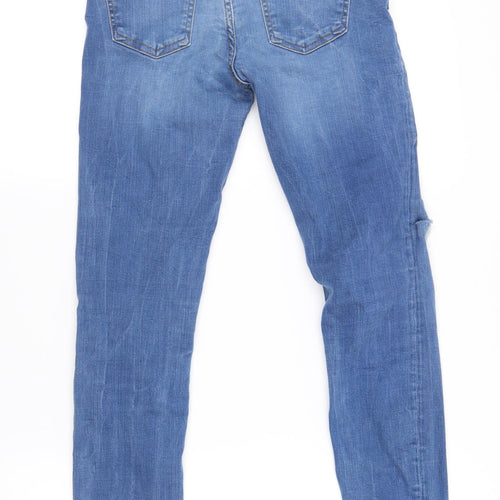 Zara Womens Blue   Cropped Jeans Size 26 L26 in