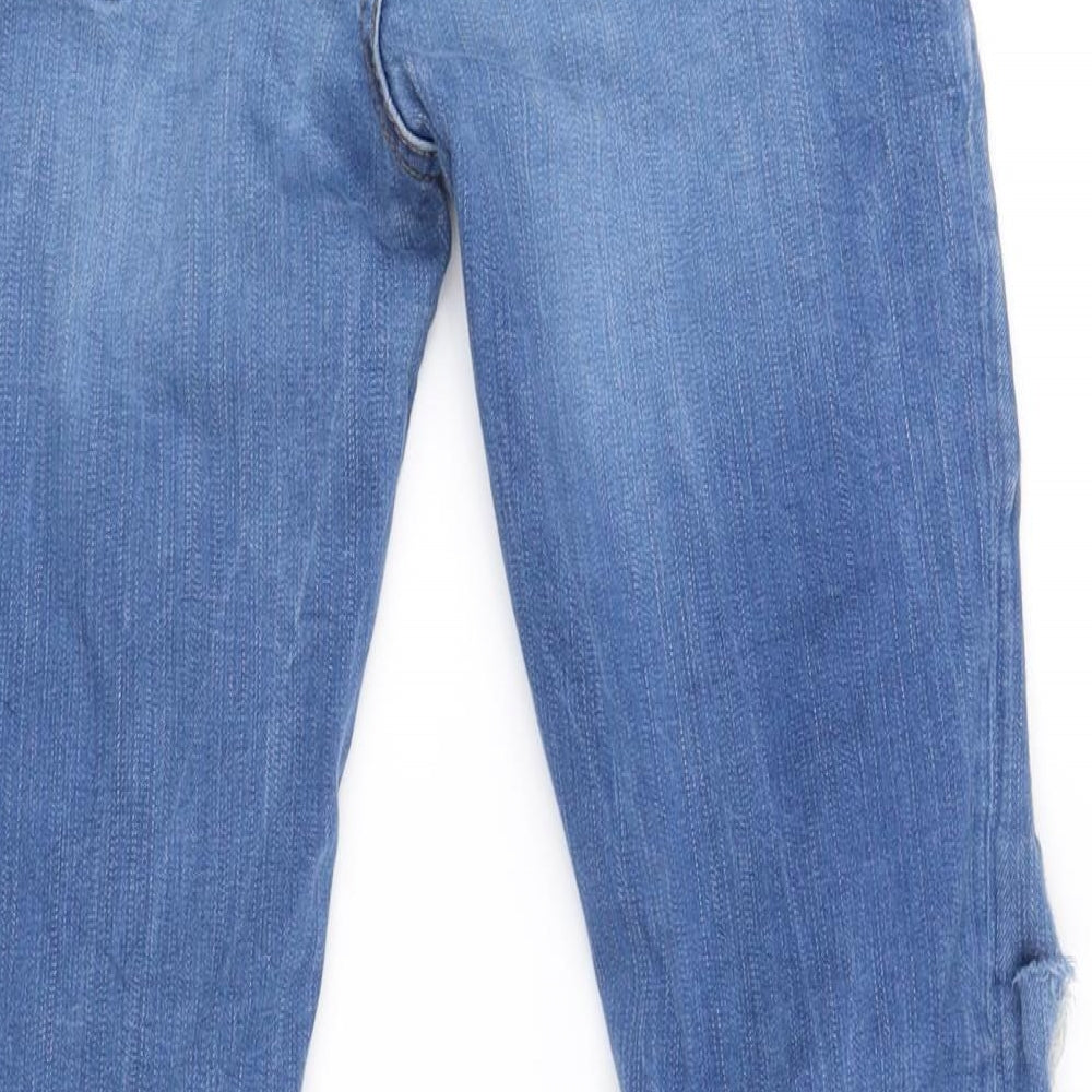 Zara Womens Blue   Cropped Jeans Size 26 L26 in