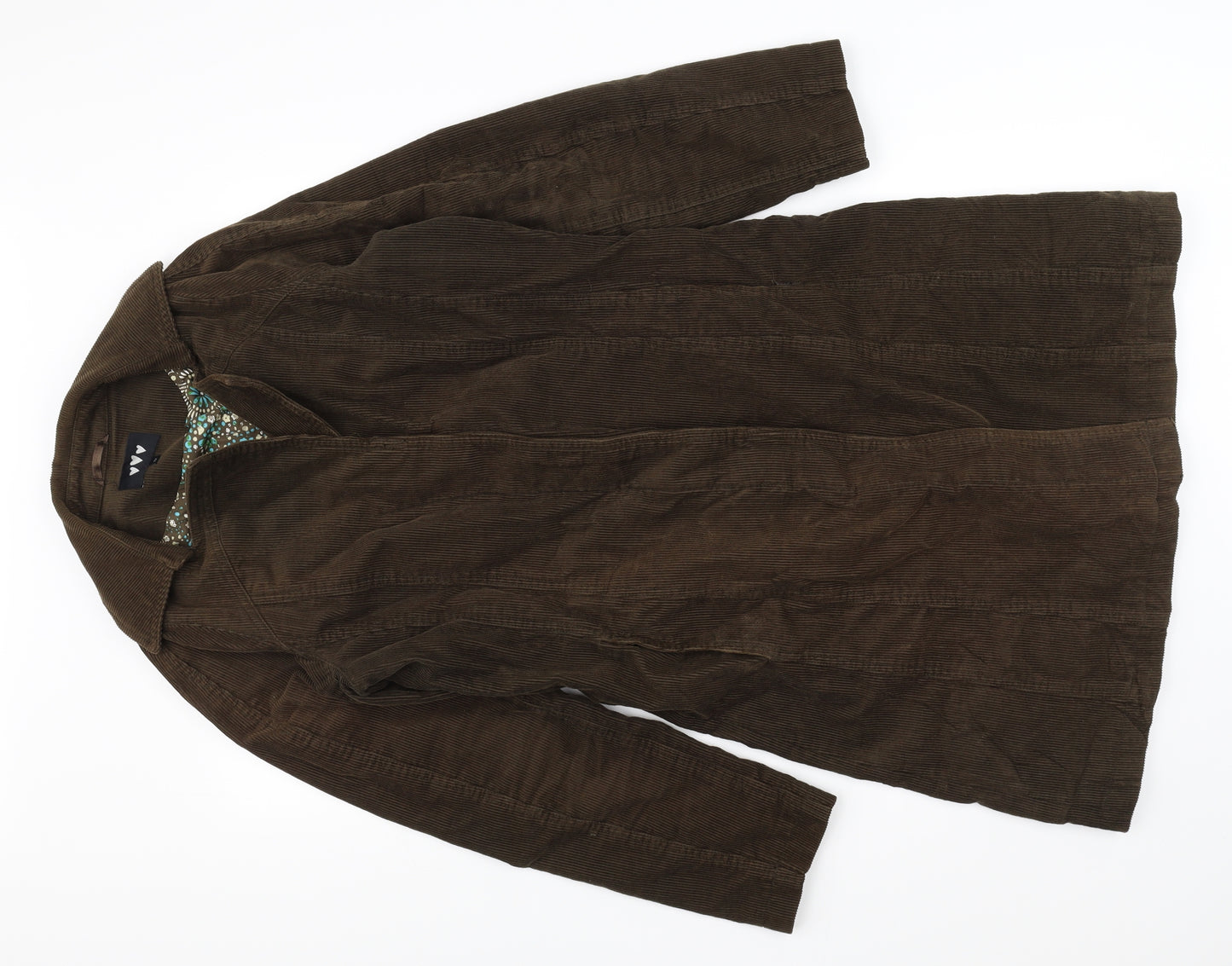 Per Una Womens Brown  Corduroy Jacket Coat Size 12