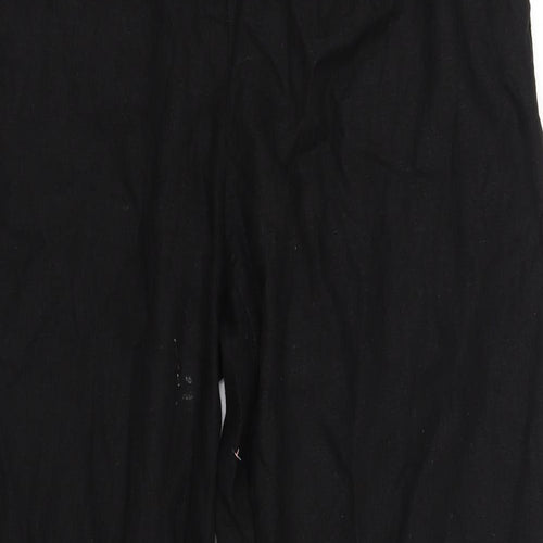 Preworn Womens Black   Sweatpants Trousers Size 34 in L27 in