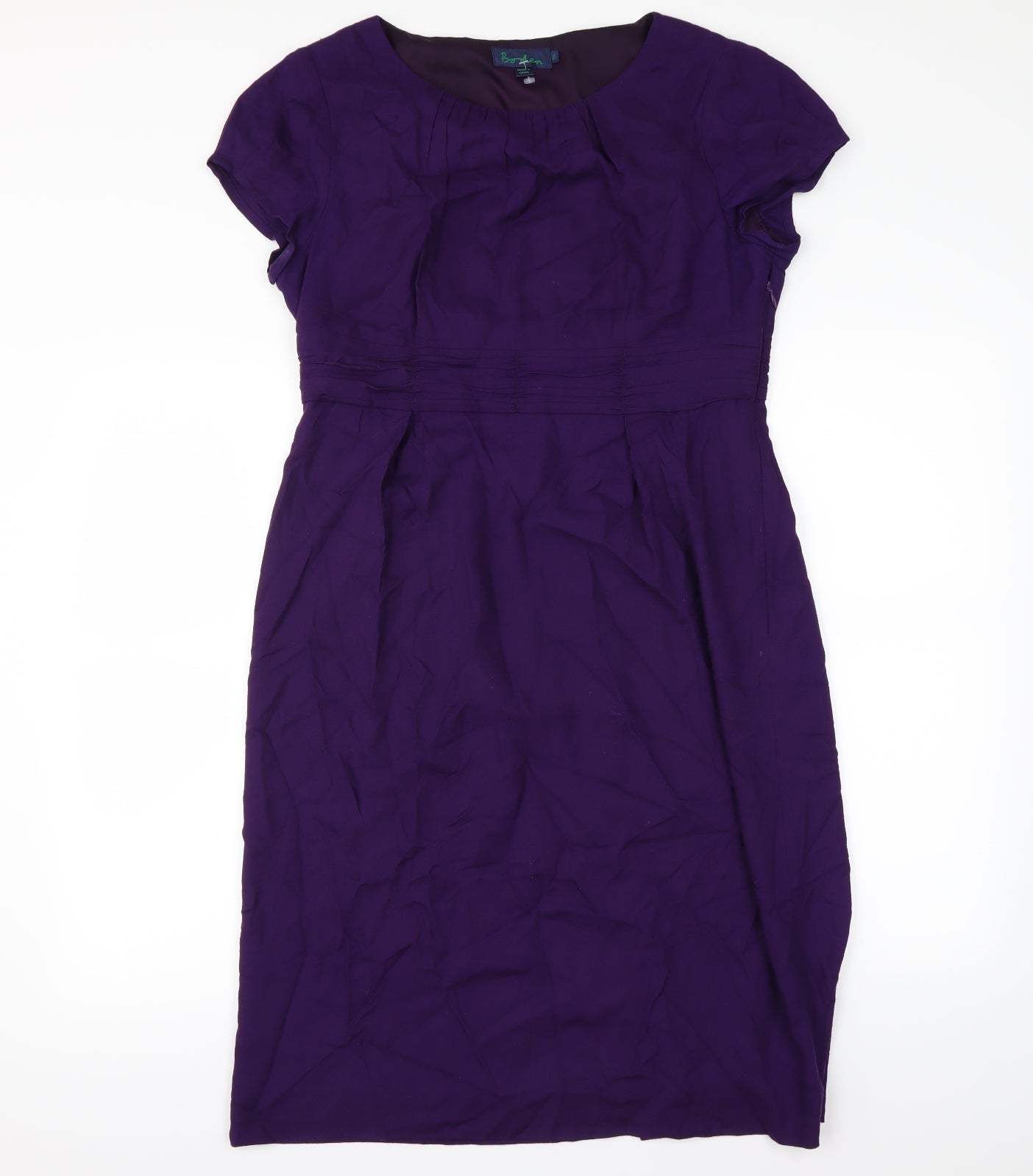 Boden Womens Purple   Pencil Dress  Size 14