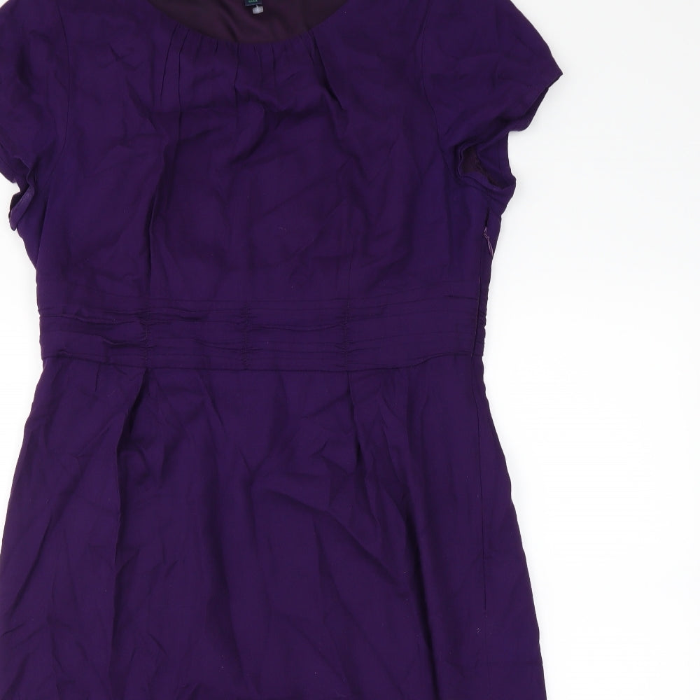 Boden Womens Purple   Pencil Dress  Size 14