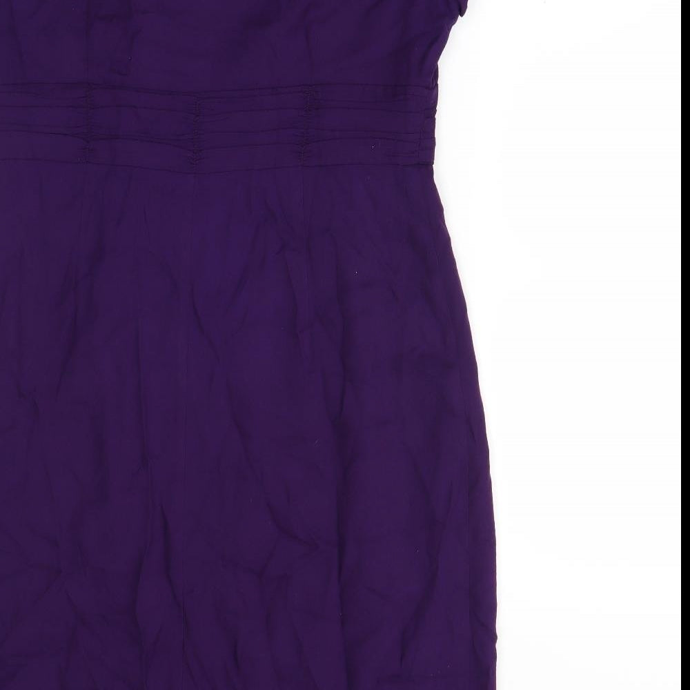 Boden Womens Purple   Pencil Dress  Size 14