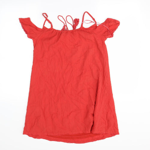 new look  Womens Red   Basic Blouse Size 6