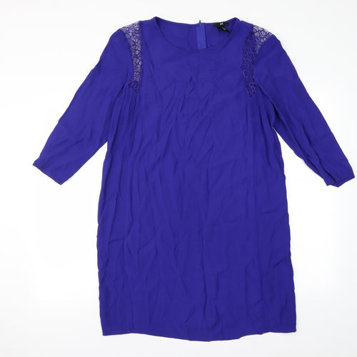 M&S Womens Blue   Mini  Size 12