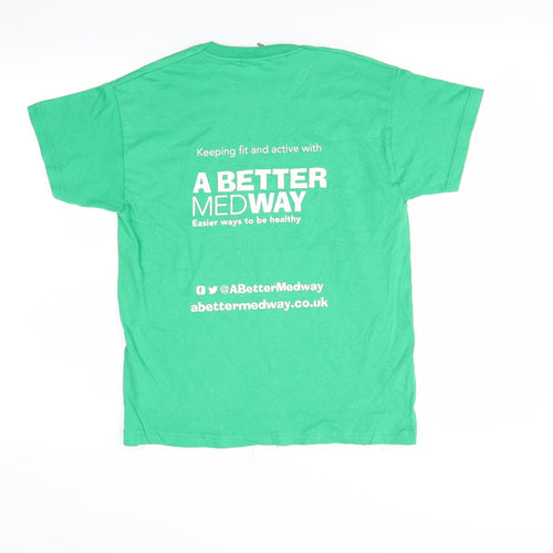 Fruit of the Loom Boys Green   Basic T-Shirt Size 10 Years