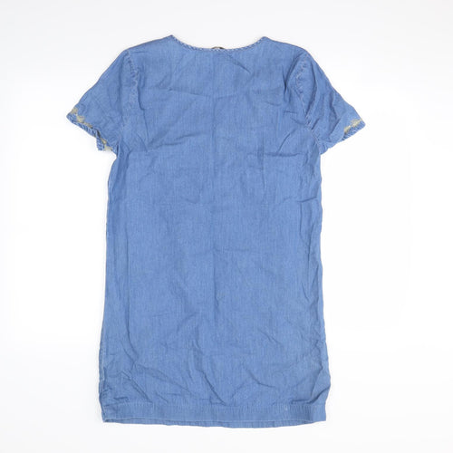 George Womens Blue  Denim Mini  Size 8