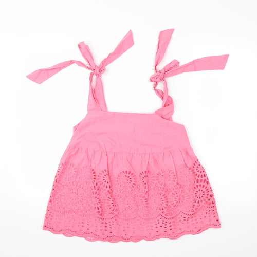 Limited Collection Womens Pink   Basic Tank Size 6
