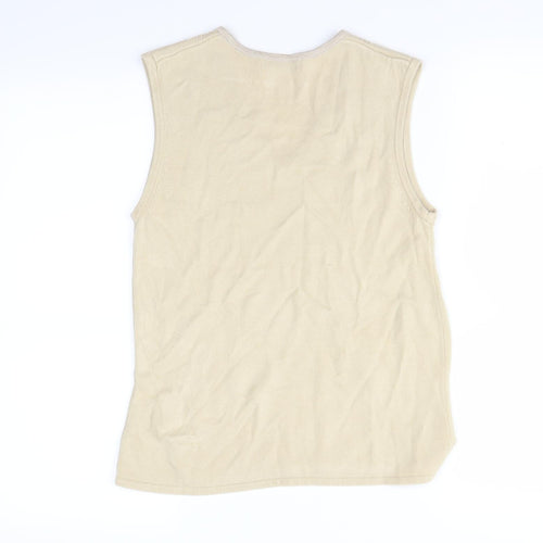 George Womens Beige   Vest Jumper Size 12