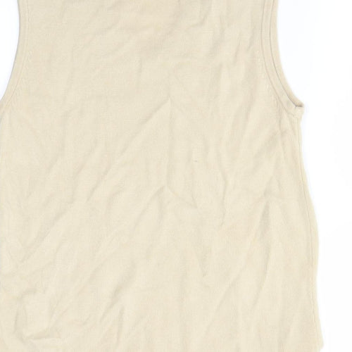 George Womens Beige   Vest Jumper Size 12