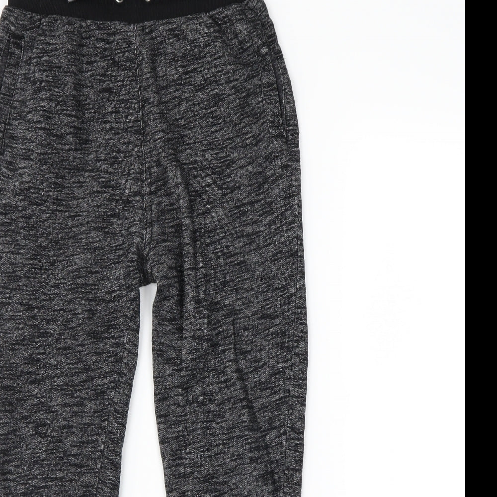 H&M Boys Black   Jogger Trousers Size 10-11 Years