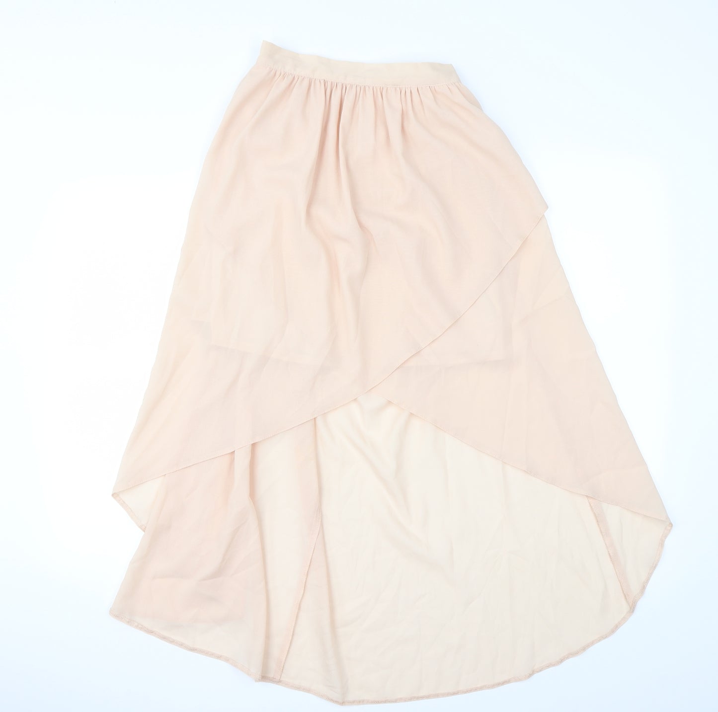 Miss Selfridge Womens Pink   Flare Skirt Size 8