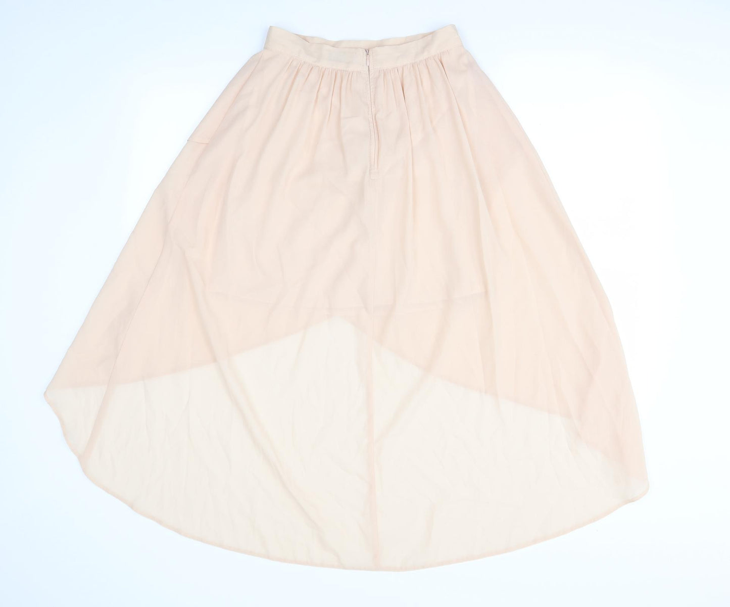 Miss Selfridge Womens Pink   Flare Skirt Size 8