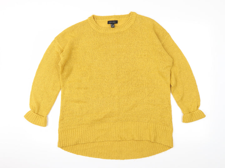 New Look  Womens Yellow   Pullover Jumper Size M