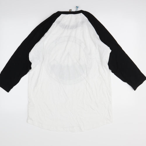 preworn  Mens White    T-Shirt Size L