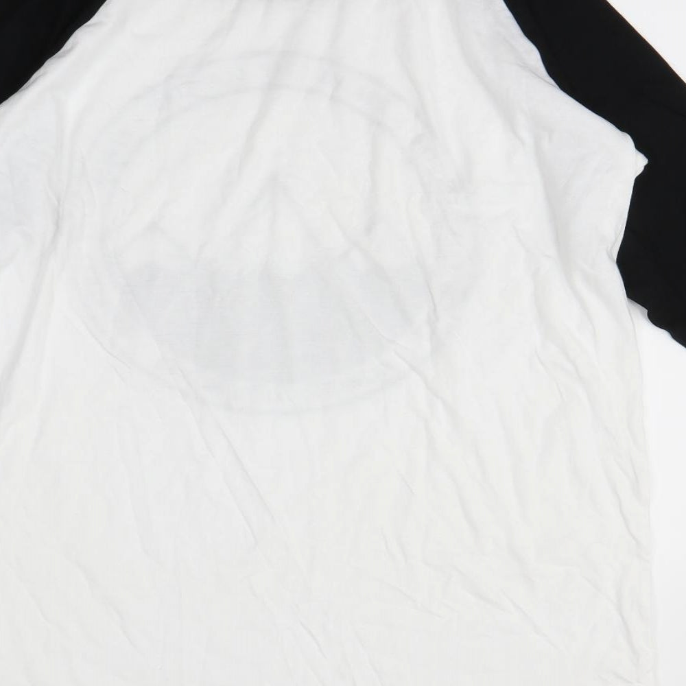 preworn  Mens White    T-Shirt Size L