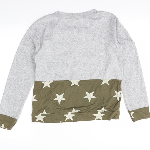 boohoo  Womens Grey   Pullover Jumper Size L